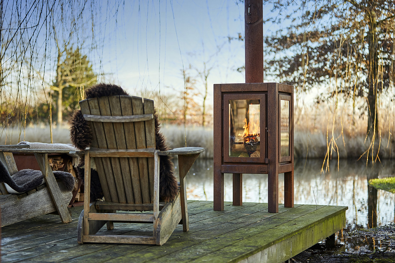 RB73 Terrassenkamin Quaruba XXL