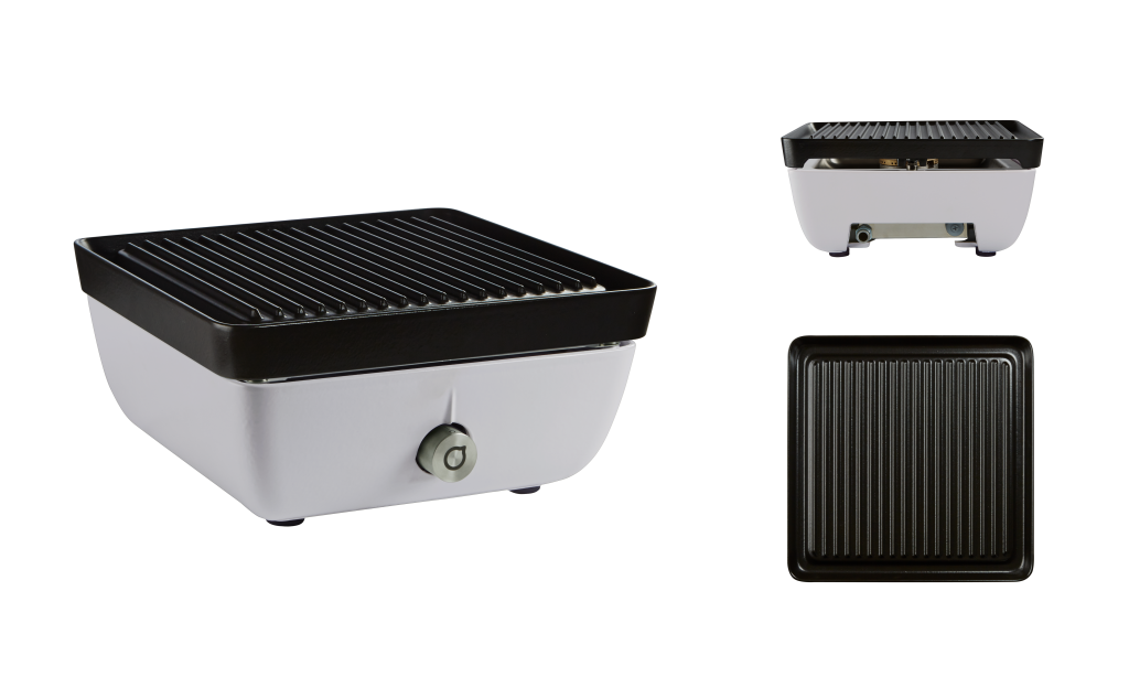 Ferleon - Patio Cooker - Grillplatte, Guss- Gasgrill