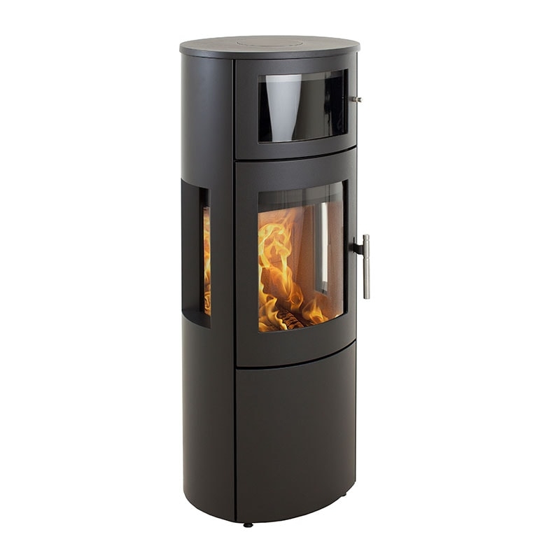 Heta Kaminofen Scan Line 820B mit Backfach und Seitenscheiben