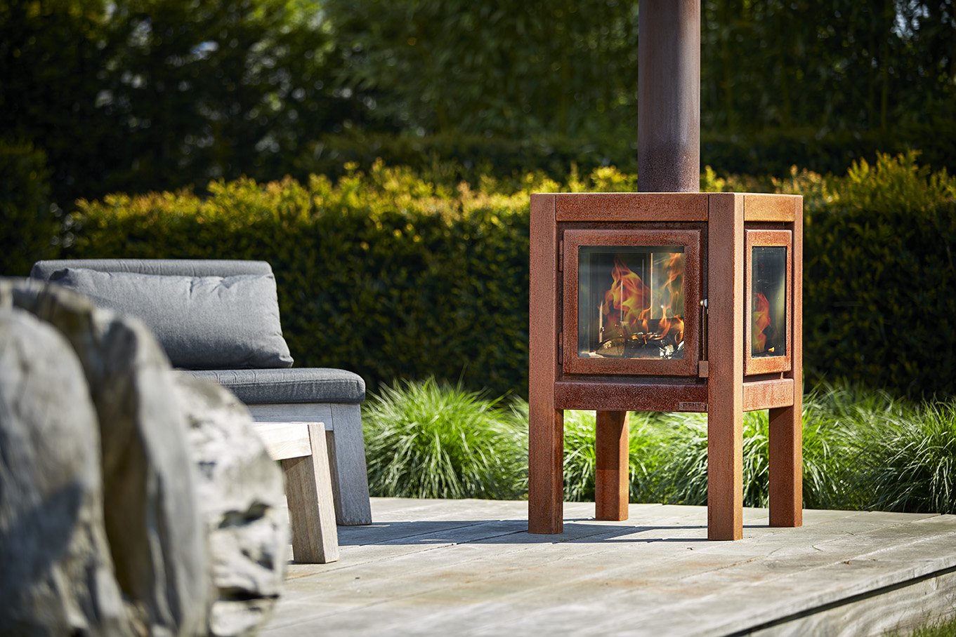 RB73 Terrassenkamin Quaruba L