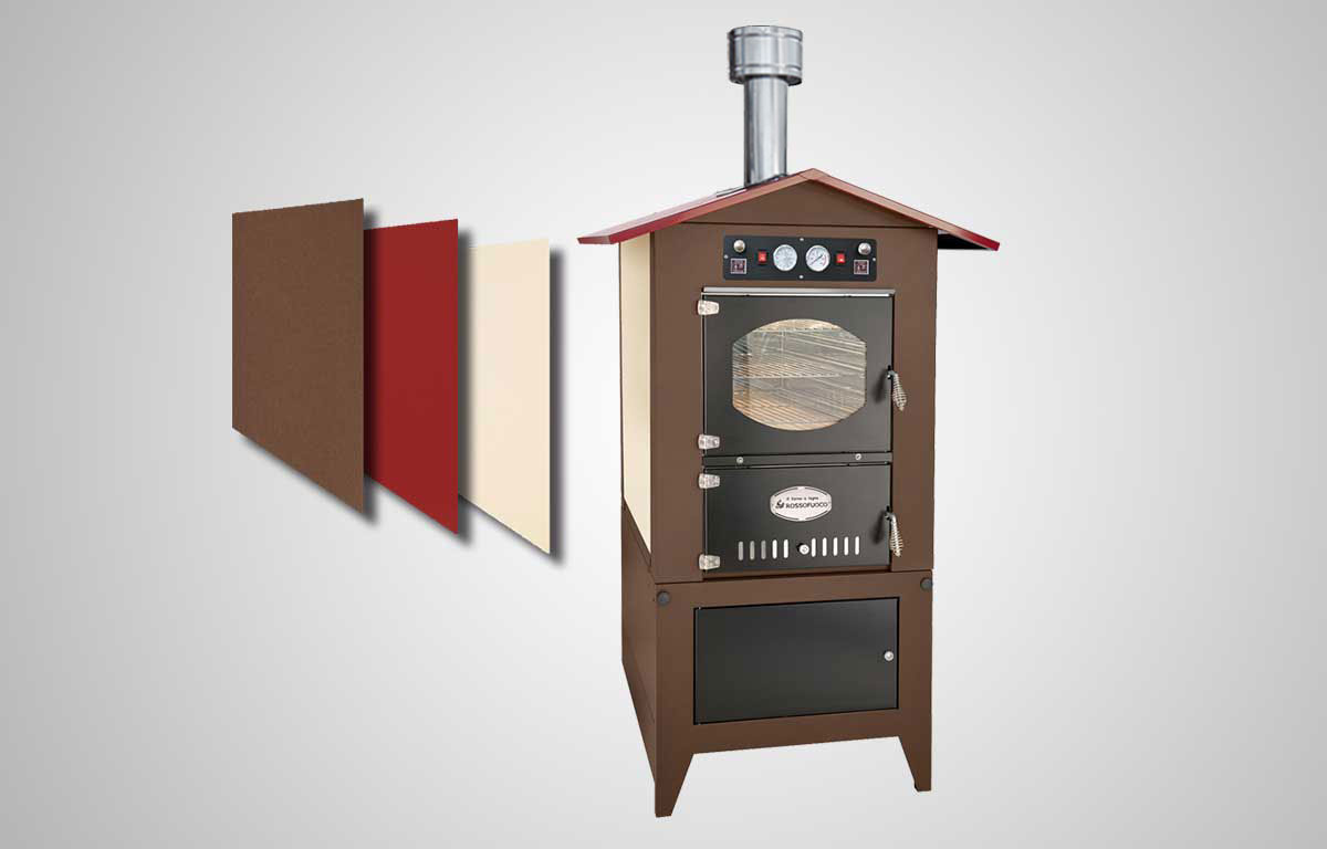 Rossofuoco Holzbackofen Garden Color 65iM