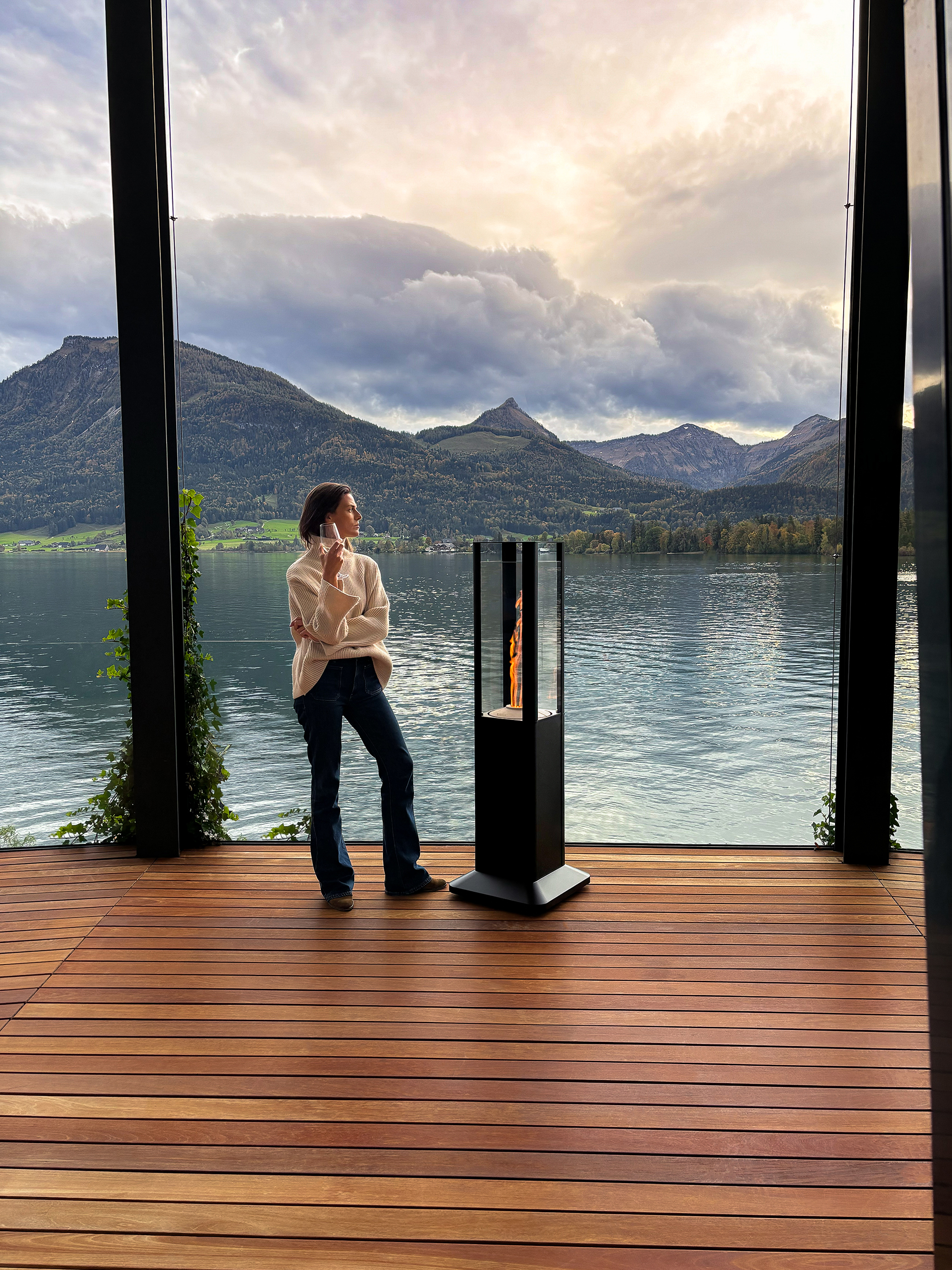 Rika Terra Outdoor Pellet - Terrassenstrahler