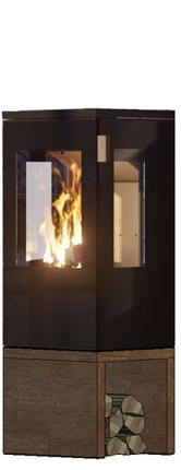 Cera Kaminofen Galileo Glas