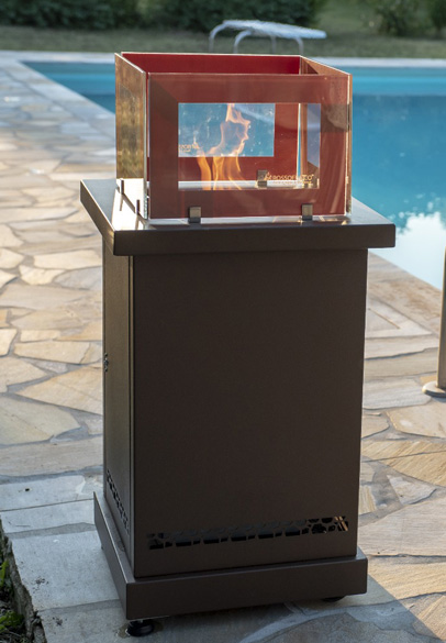 Rossofuoco Terrassenkamin Diamante