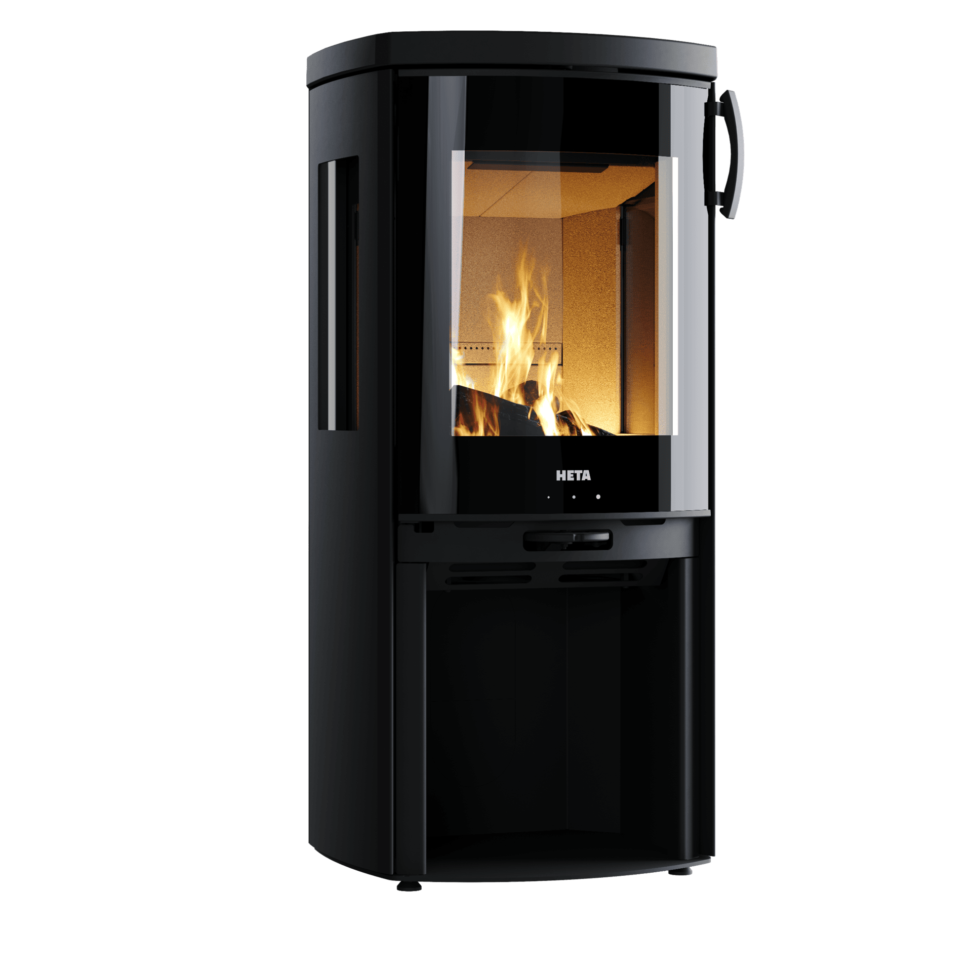 Heta Kaminofen Icon Line Moderna mit Seitenscheiben