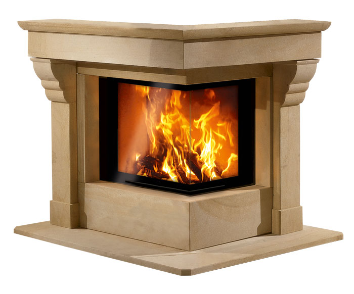 Camina & Schmid Naturstein Kamin Modell N17